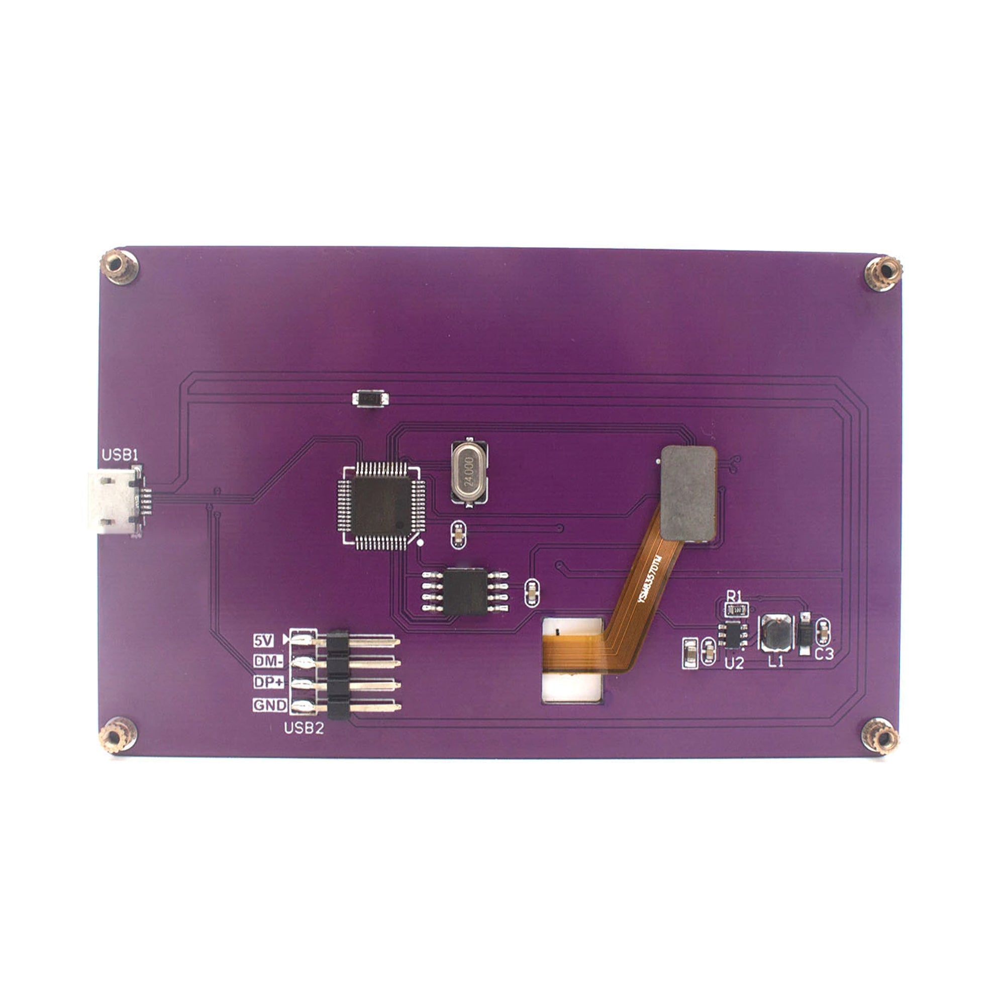 New 3.5 Inch Type-C Secondary Screen Computer CPU GPU RAM HDD Monitor USB Type-C Display For AIDA64 AX206