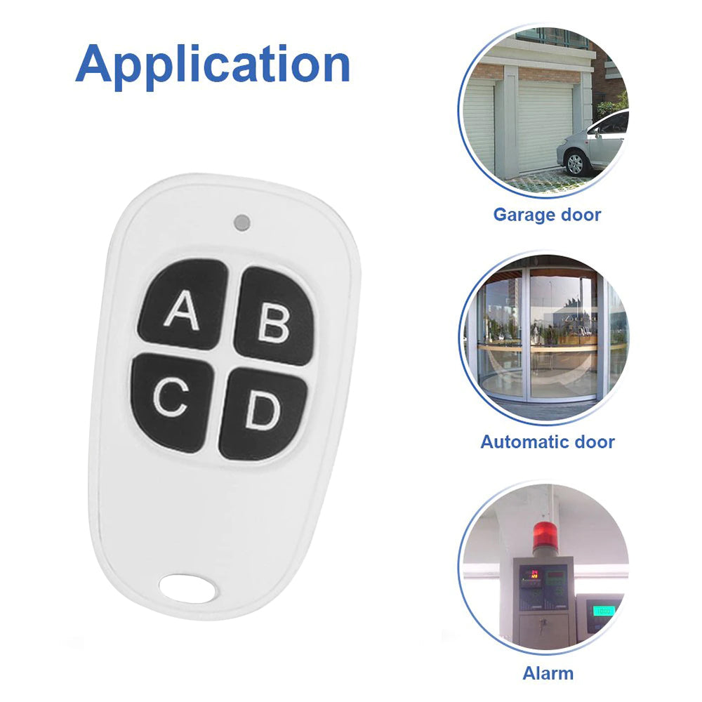 4 Channal 433 Mhz Duplicator White Remote Control copier or clone its remote to remote copy