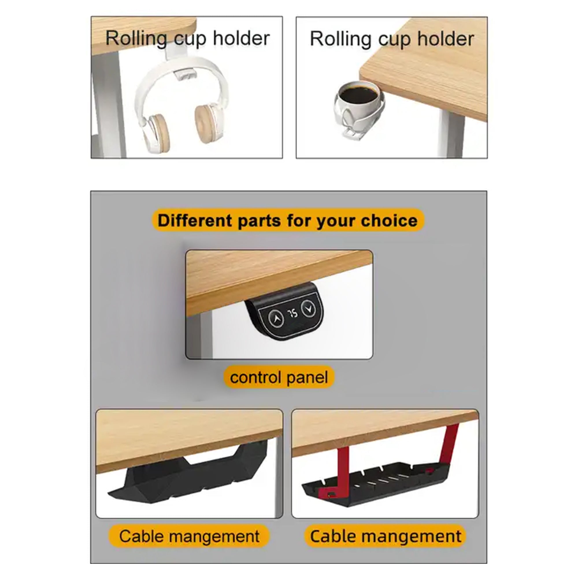 Height adjustable table frame extended width single motor standing desk for gaming computer office furniture use ONLY FRAME wood not include maximustronics lahore