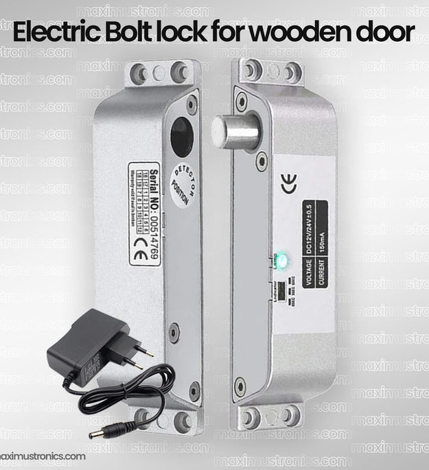 12V Electric Drop Bolt Lock Fail Safe System for Door Access Control Security for metal door wooden door jewellery shop