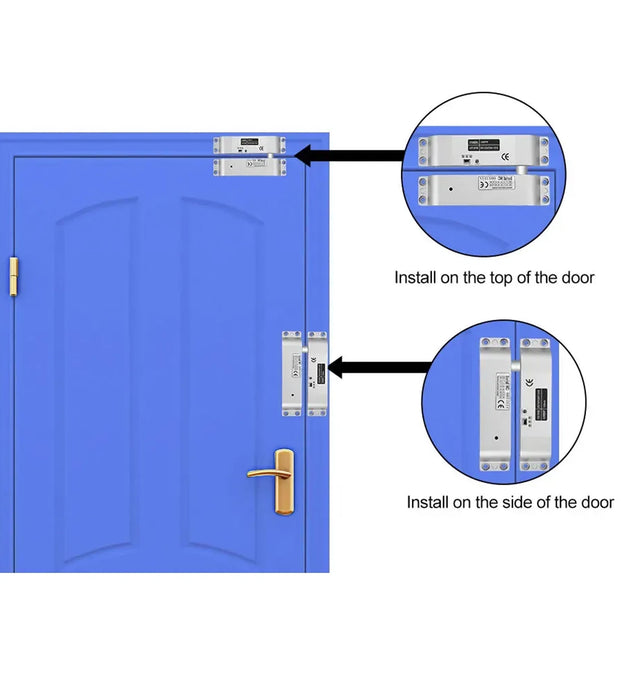 Ewelink Wifi Electric Drop Bolt Lock Fail Safe System for Door Access Control Security for metal door wooden door jewellery shop