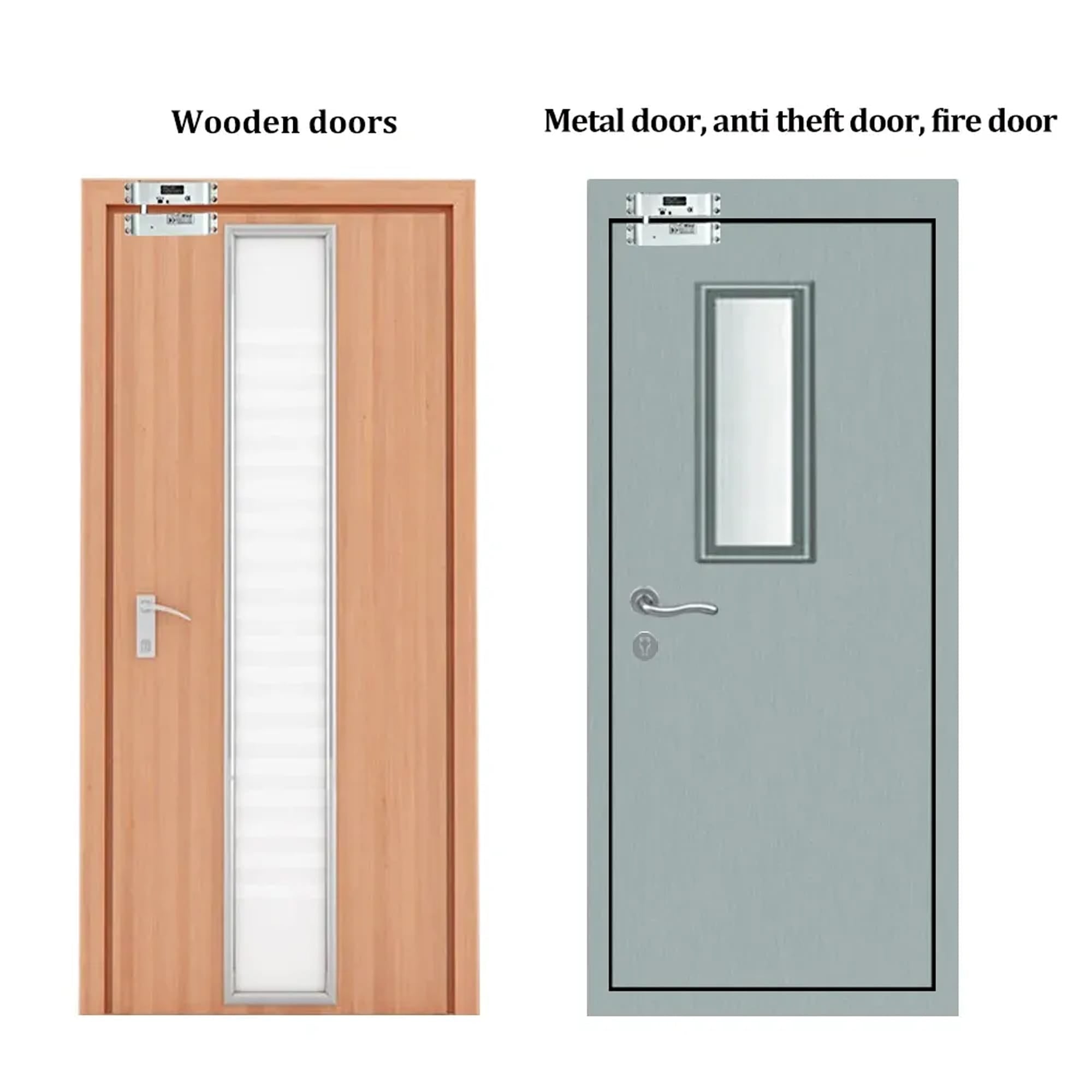 Remote control Drop Bolt Lock Door Access Control Security for metal door wooden door RF 433mhz