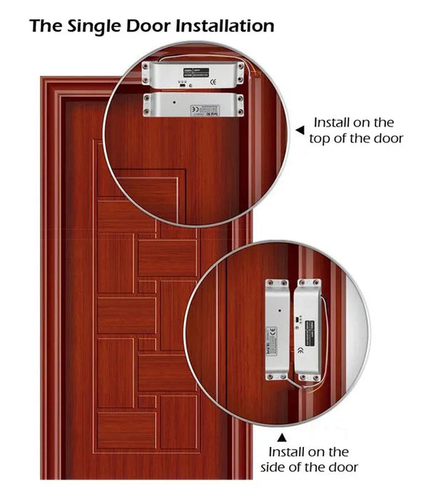 12V Electric Drop Bolt Lock Fail Safe System for Door Access Control Security for metal door wooden door jewellery shop