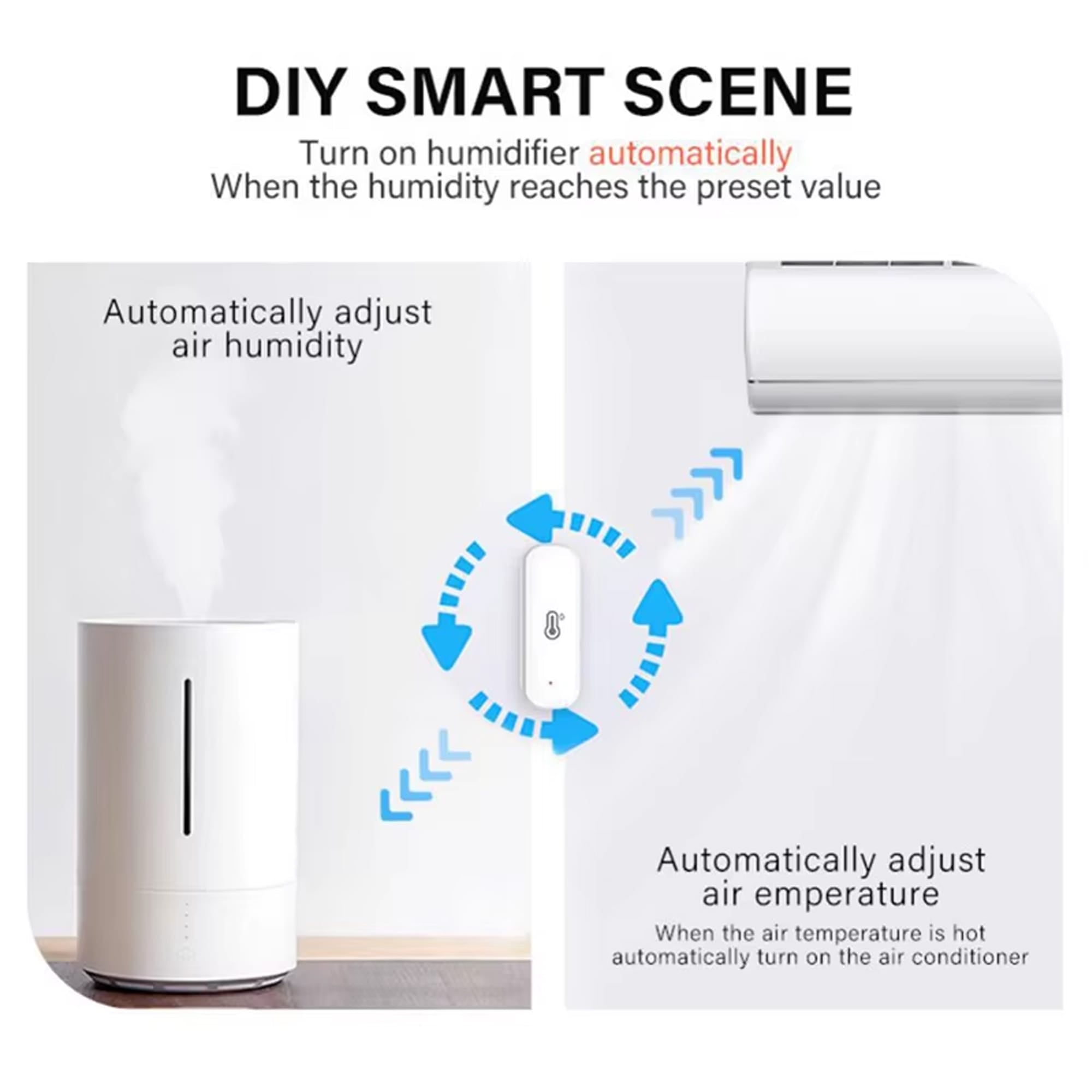 Cozylife WiFi Temperature and humidity sensor Smart Home