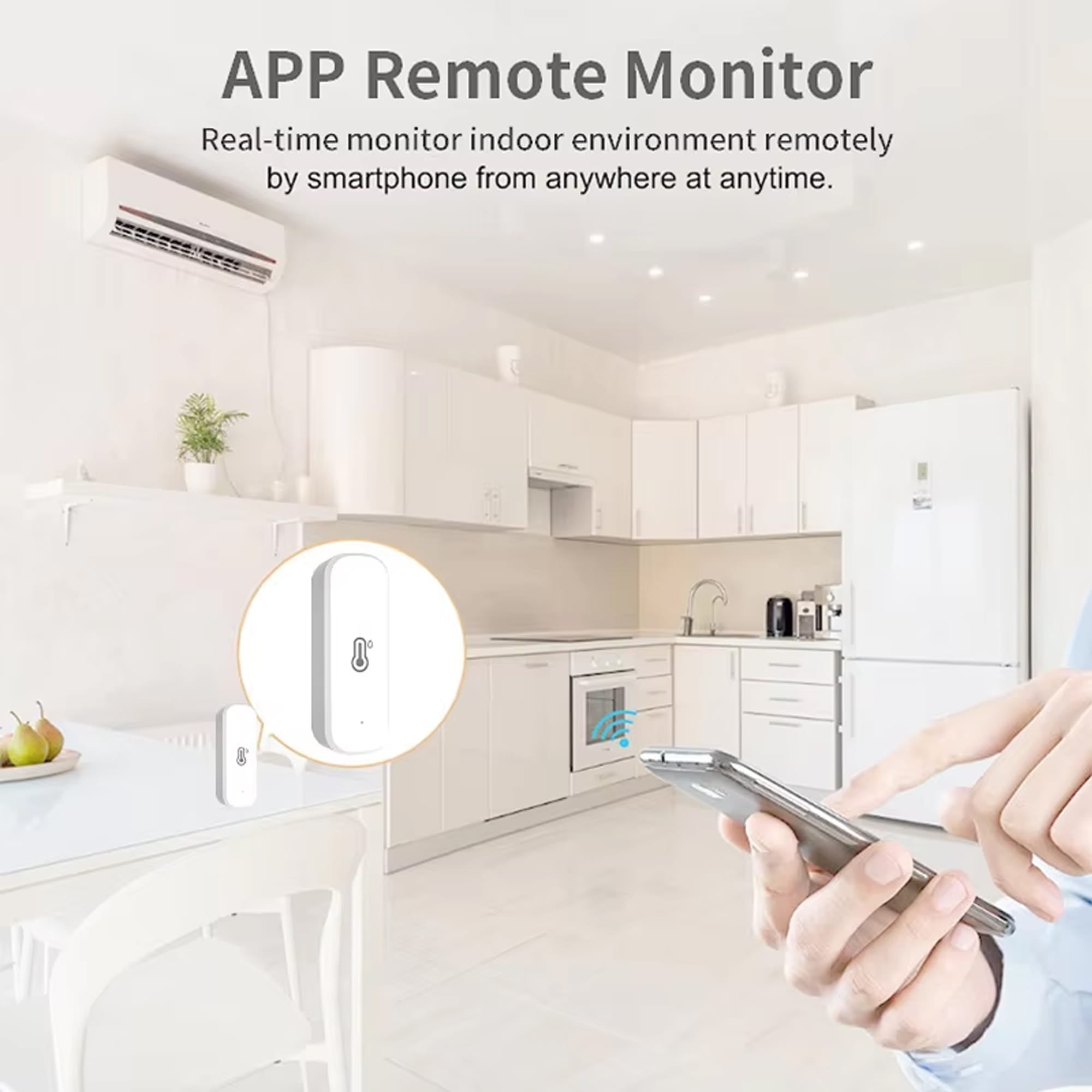 Cozylife WiFi Temperature and humidity sensor Smart Home