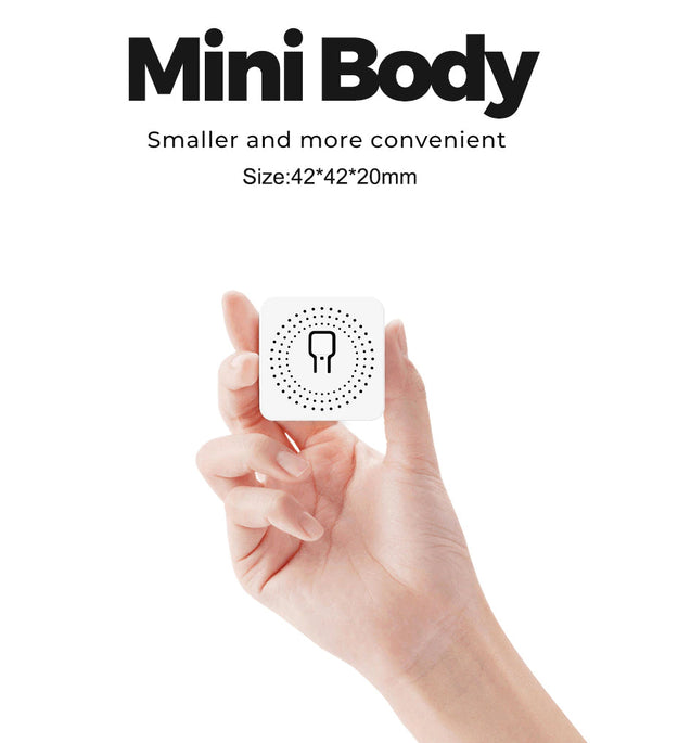 Tuya 16A MINI Wifi Switch DIY 1-way Remote Control Timer Relay Automation For Smart Life Work With Alexa Google Home