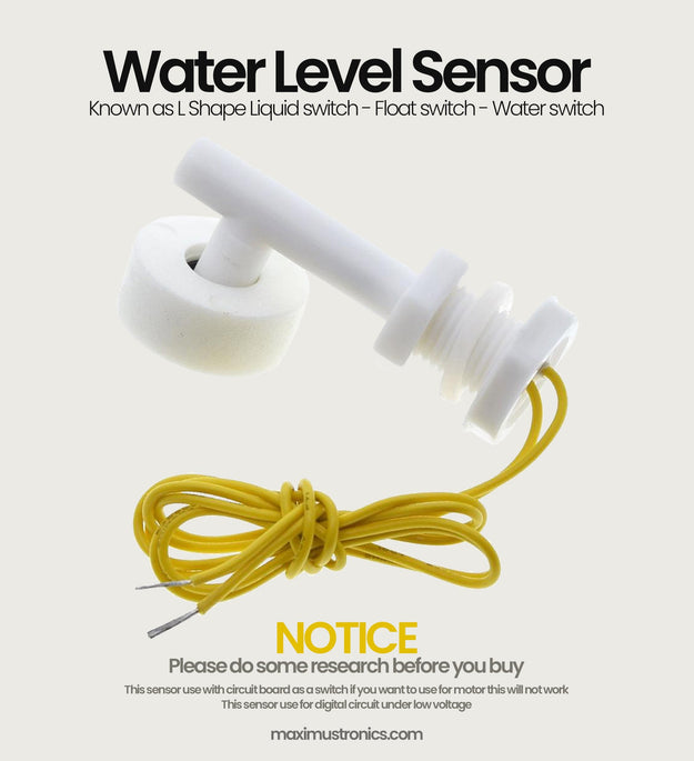 Water Level Sensor L shape Float switch Liquid switch Water switch Chemical switch Water proof switch Horizontal magnetic switch